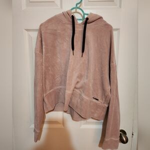 Cropped Calvin Klein performance hoodie